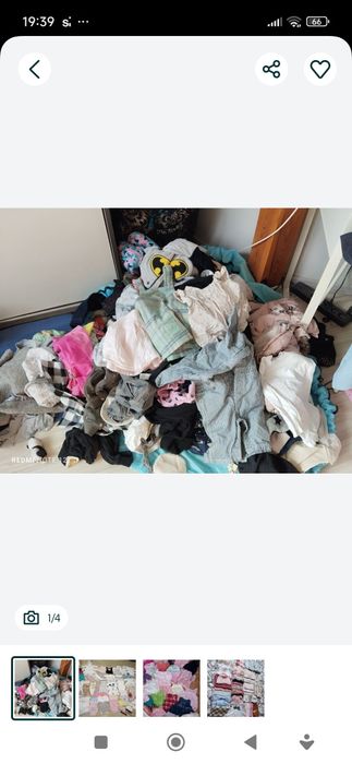 Paczka ubranek dla dziewczynki