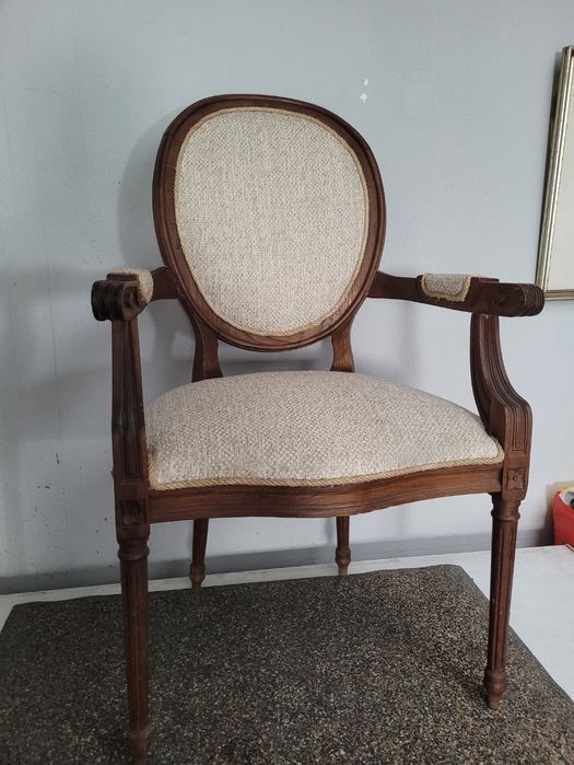 Cadeira mesa de madeira