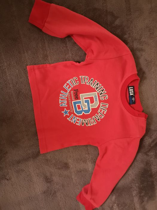 Bluzka na długi rękaw chłopięca