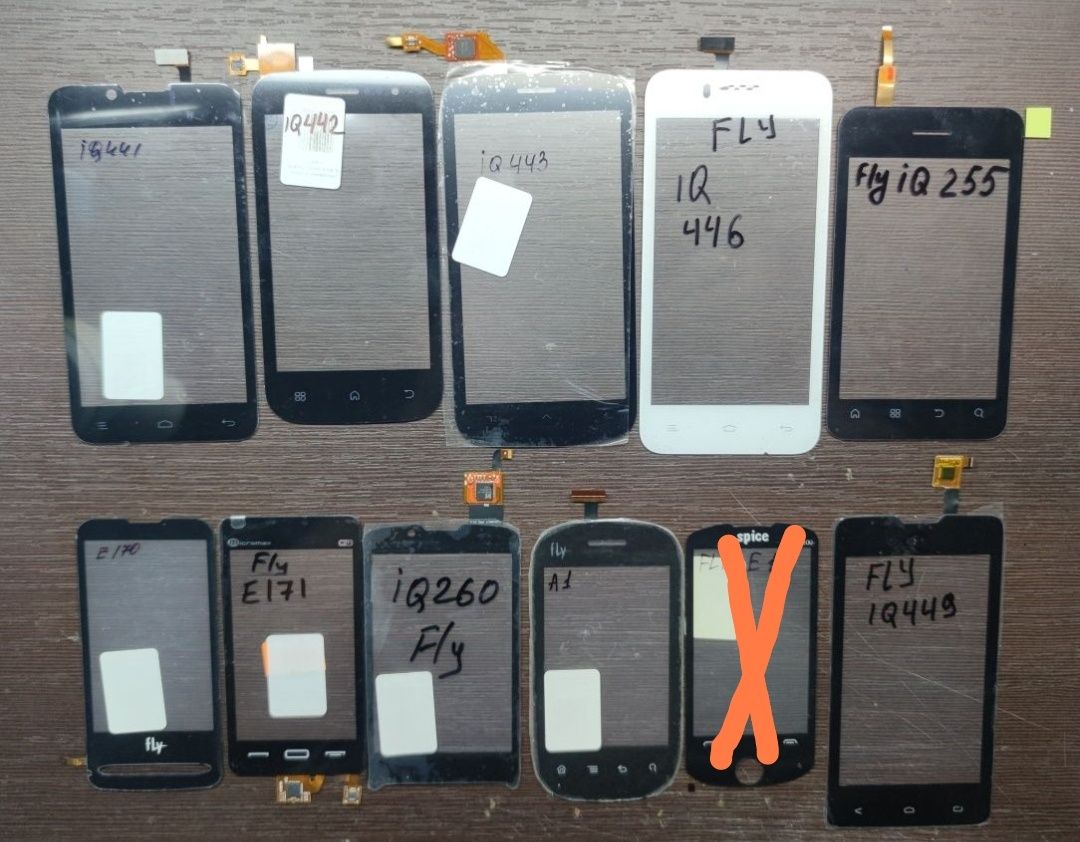 Запчасти для телефонов Fly, Motorola, Blackberry. ЧИТАТЬ ОПИСАНИИ
