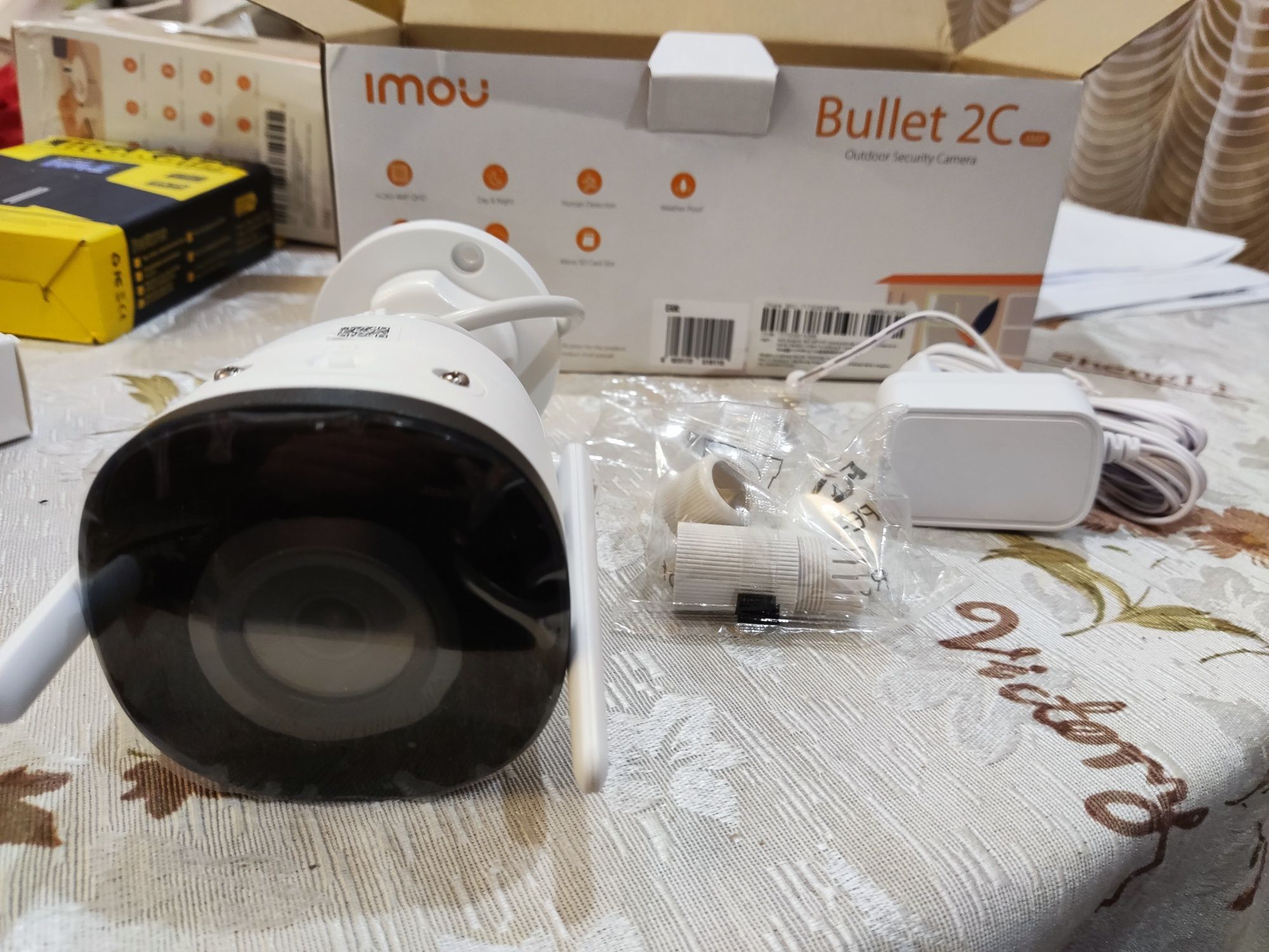 Камера відеоспостереження Imou Bullet 2C 4mp,Мп,2.8 mm
