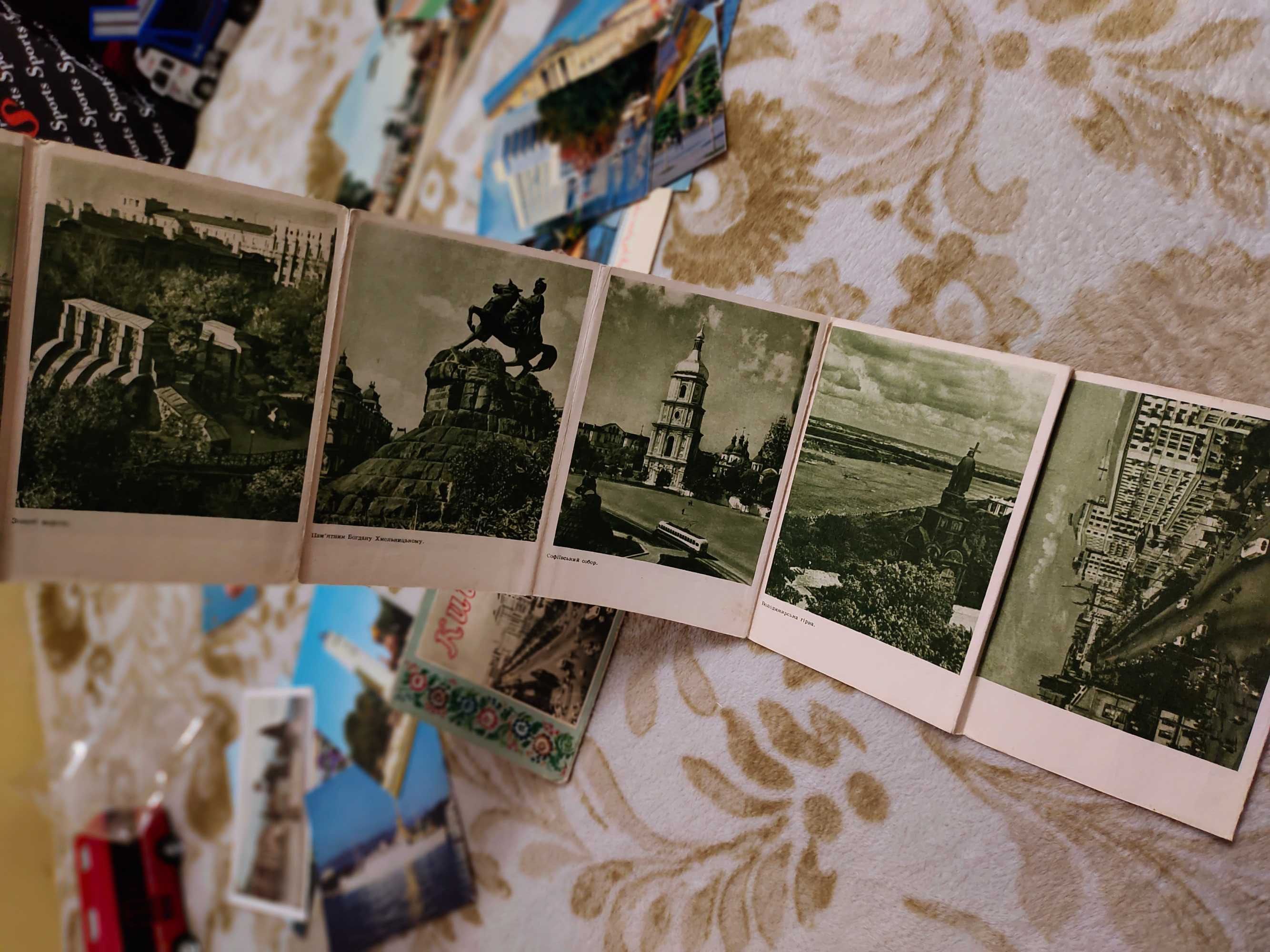 Фотокартки-листівки м. Київ 1970 р, 1955 р.