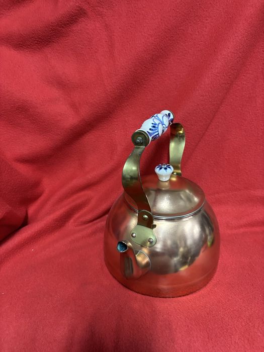 Bule em cobre grande