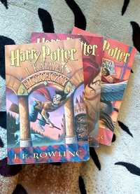 Pierwsze wydanie kolekcjonerskie 3 części Harry Potter