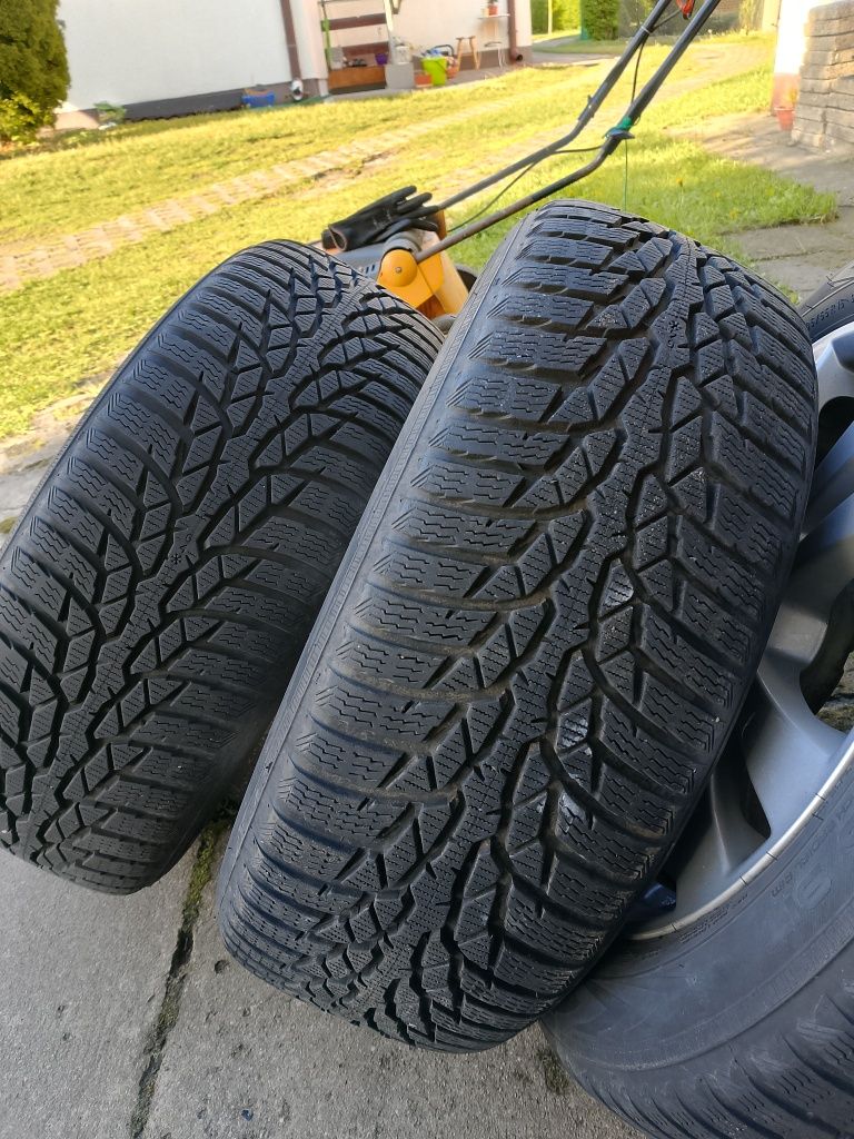 Felgi koła R16 5x112  opony NOKIAN 205/55/R16 2021 rok