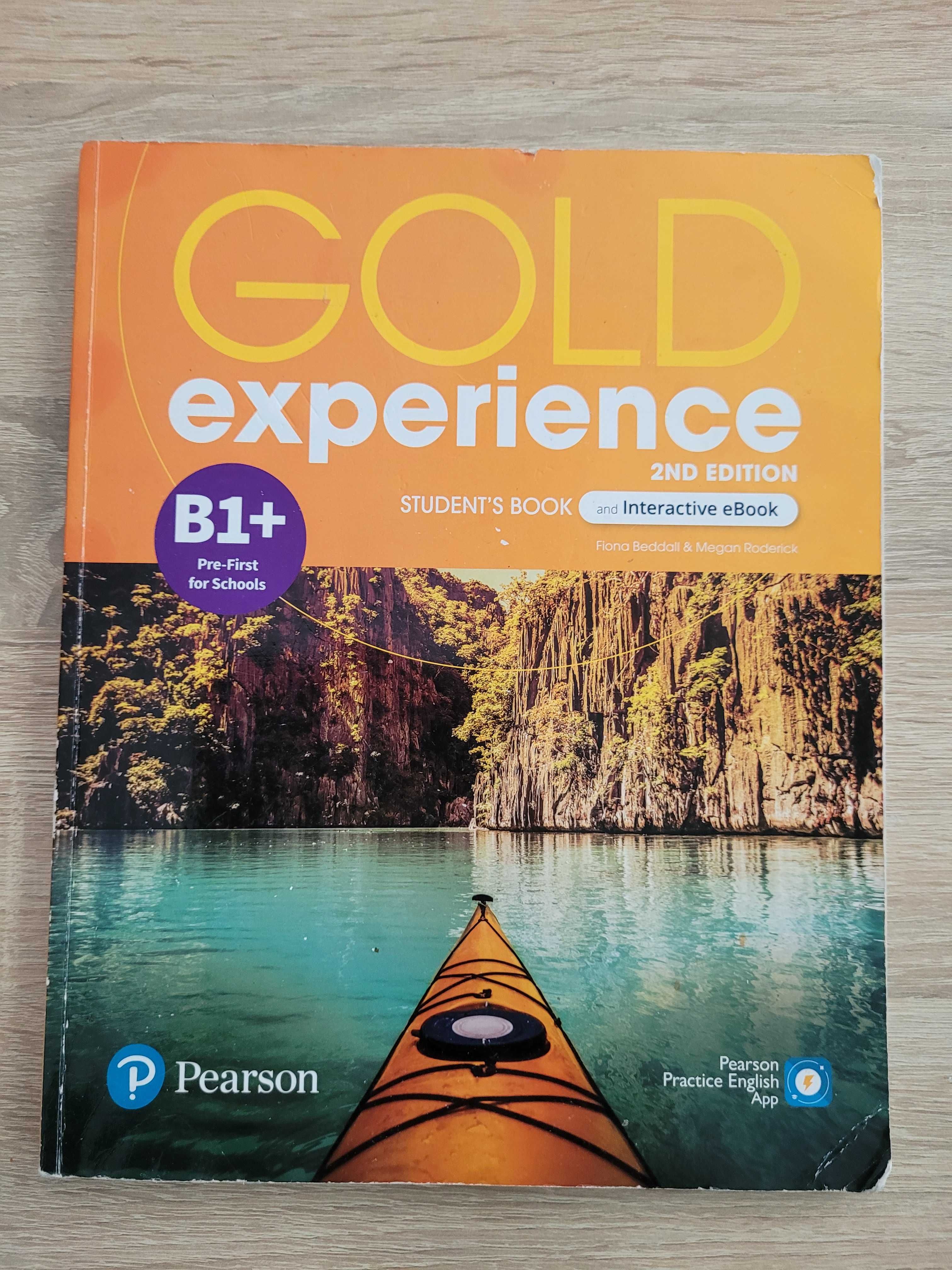 Gold experience 2nd edition - podręcznik i ćwiczenia do j. ang.
