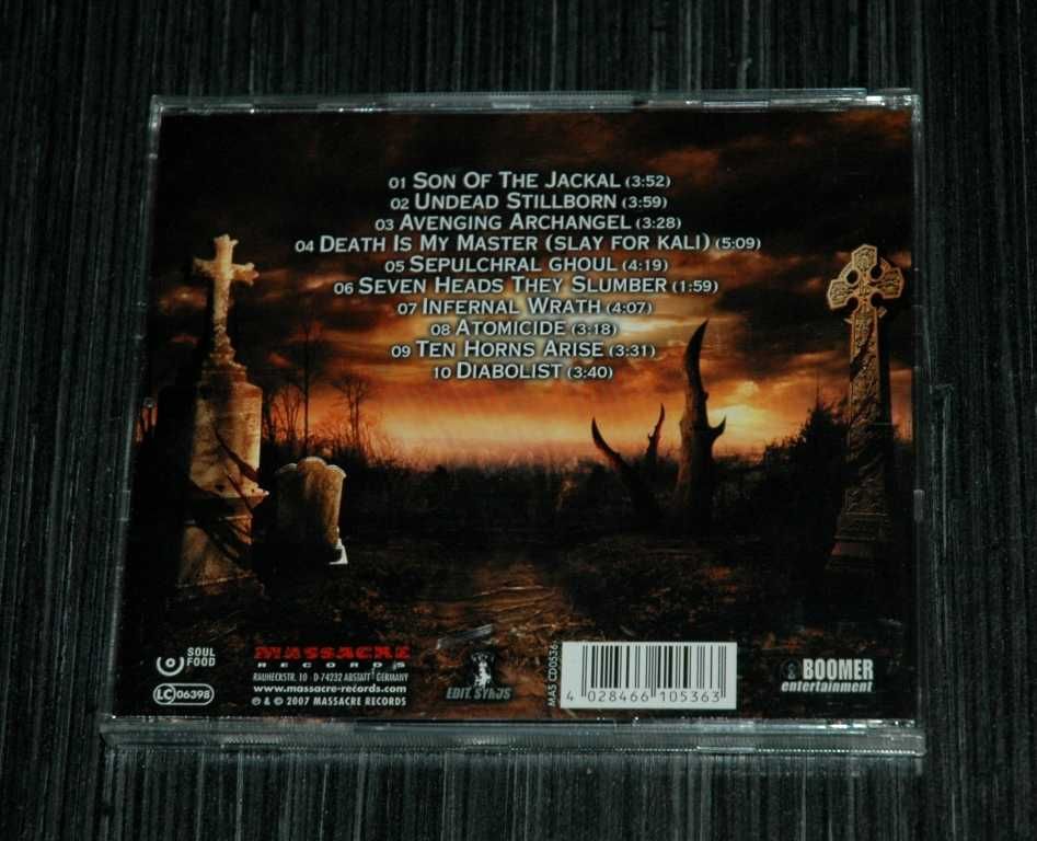 LEGION OF THE DAMNED - Sons Of The Jackal. 2007 Massacre