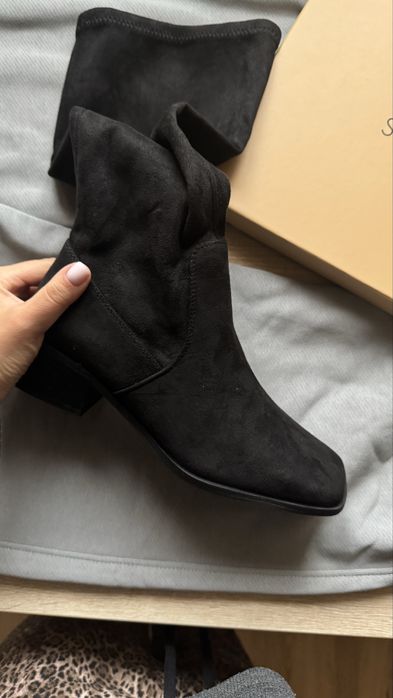 Simmi Lindon - Жіночі чоботи - замш/нові/37 розмір