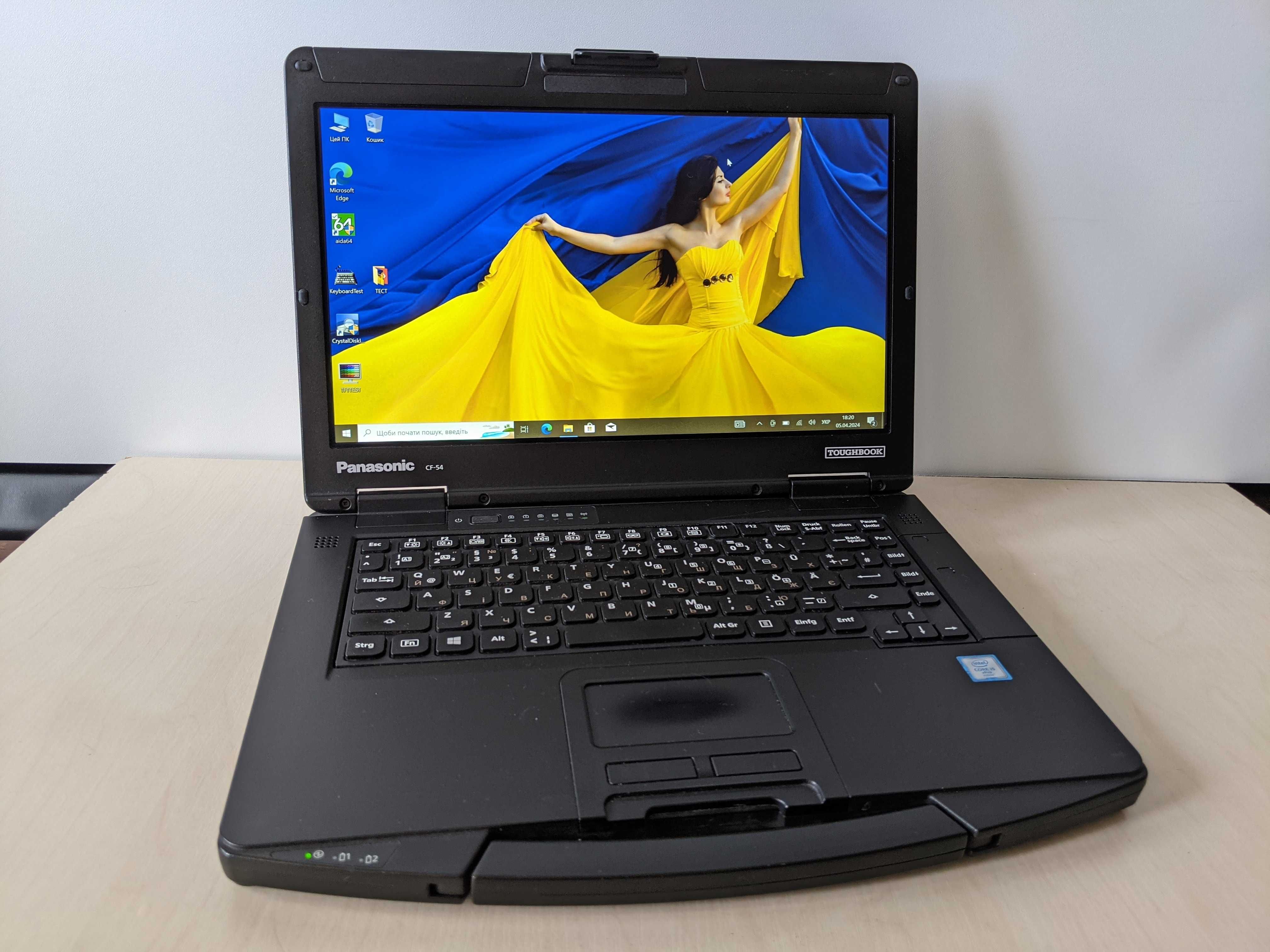 АКЦІЯ Лот 4 ноутбуки Panasonic Toughbook CF-54 i5/8/256/FHD IPS