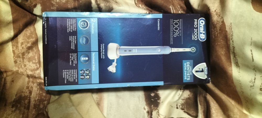 Szczoteczka elektryczna Oral-B, Braun pro 2000