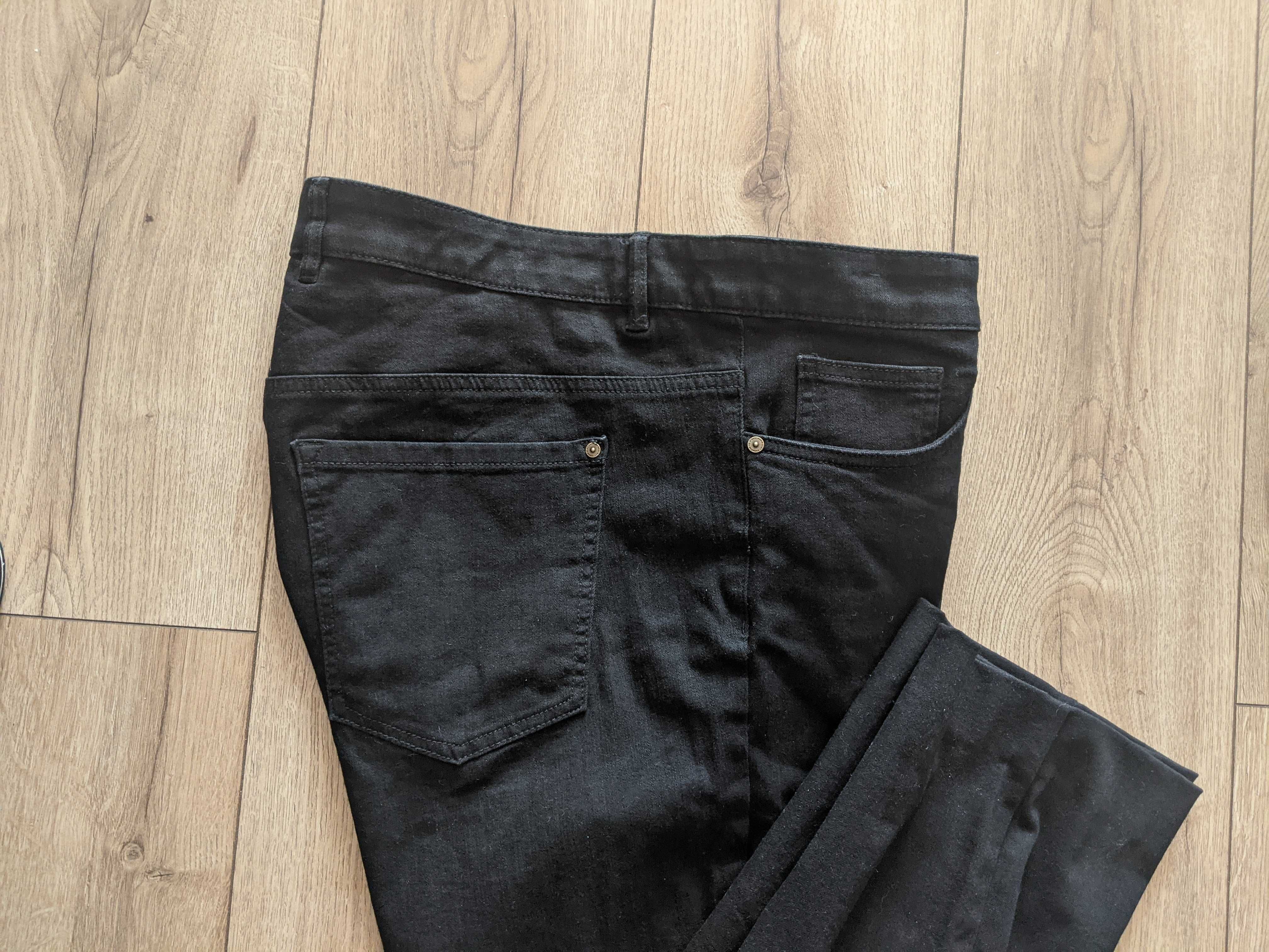 Spodnie męskie 42 miękki elastyczny jeans 3XL jNowe pas106