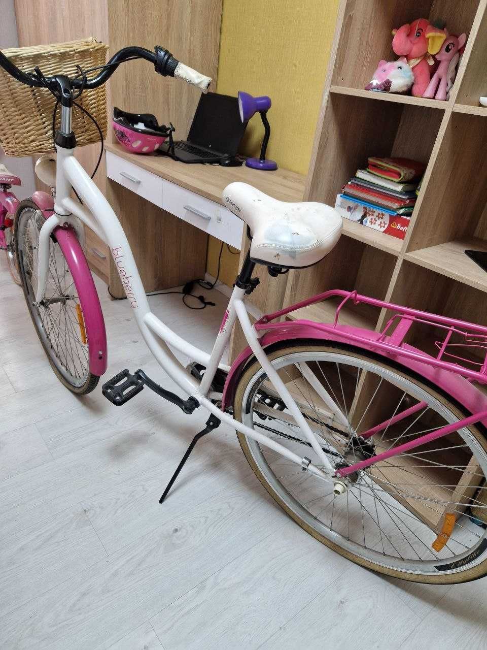 Велосипед Goetze Blueberry 28 3-п бело-розовый