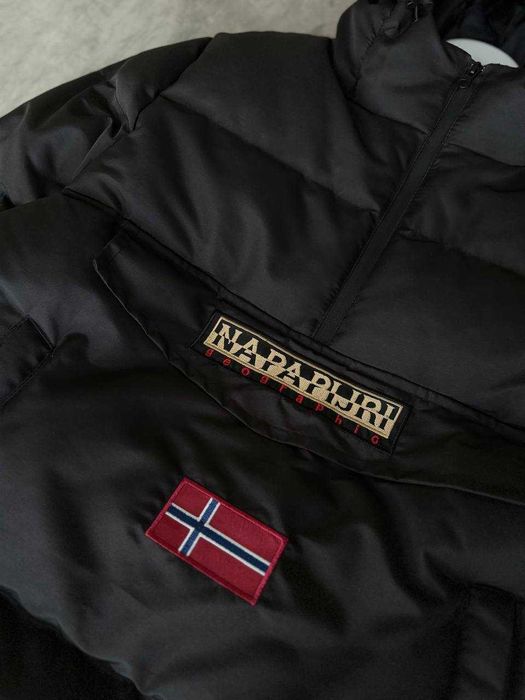 Теплий зимовий анорак Napapijri Geographic | Водонепроникний | S–XXL