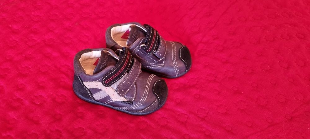 Buciki Primigi skóra nubuk