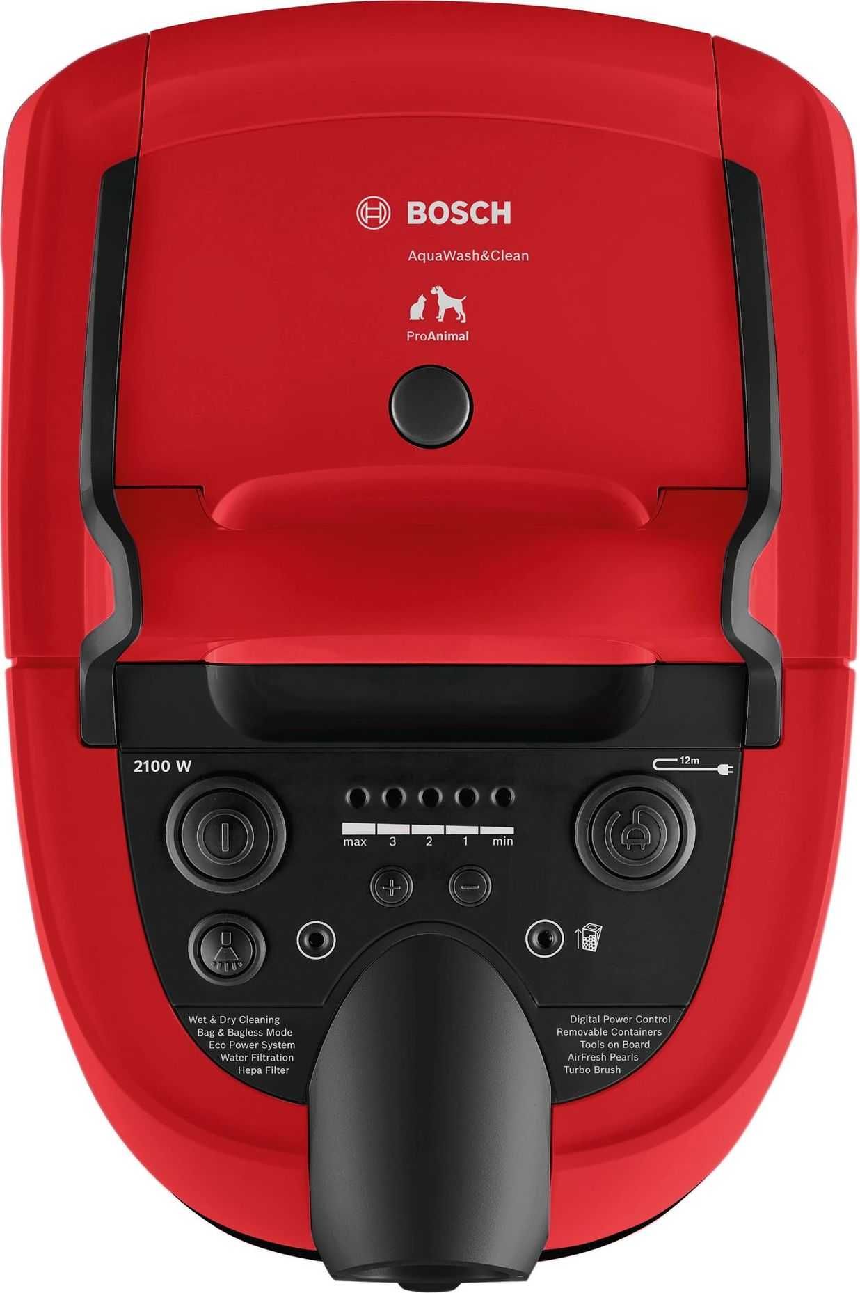 Миючий пилосос Bosch BWD421PET 2100 Вт червоний