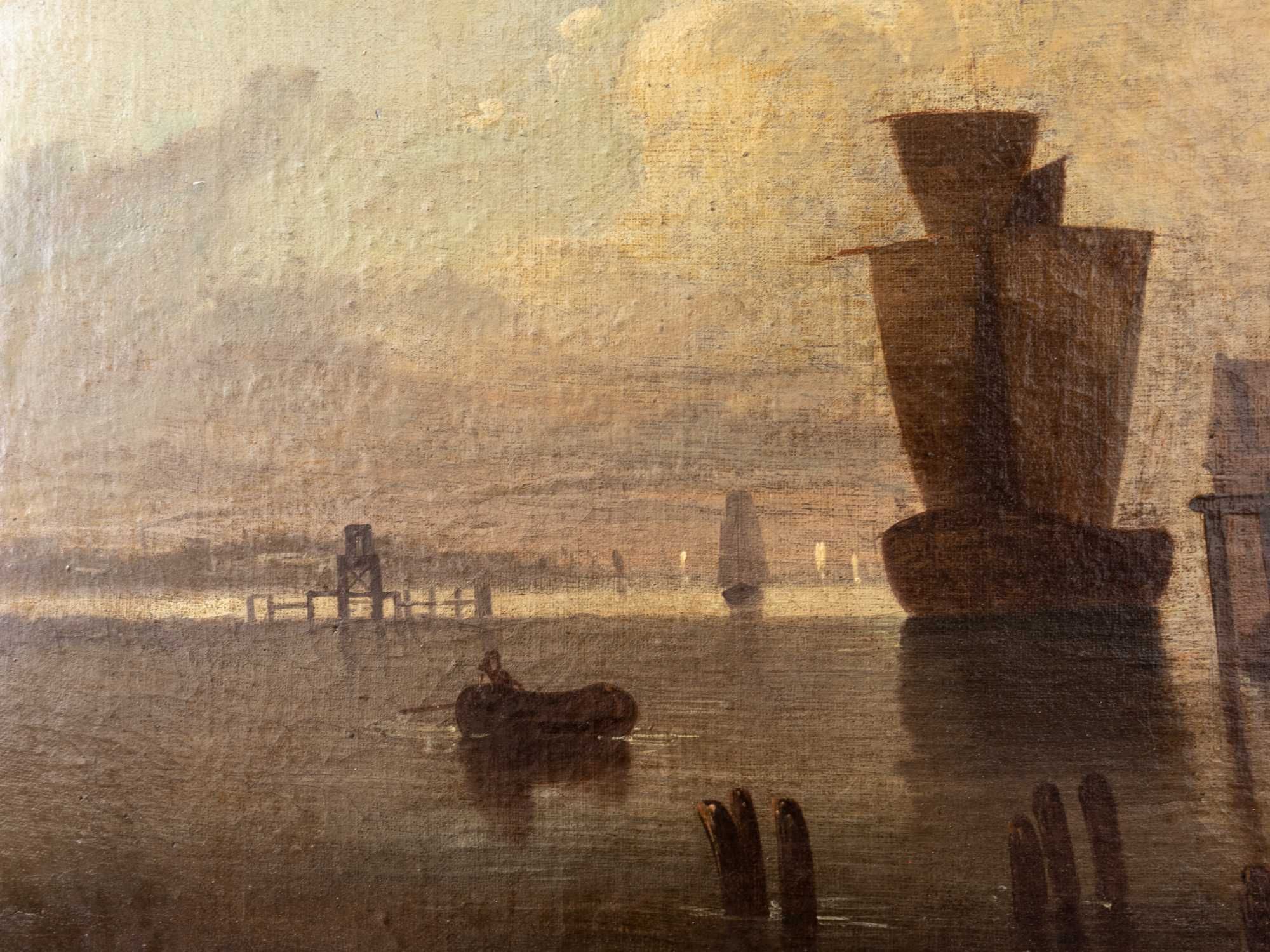 Pintura barcos Raudil século XIX | Romantismo