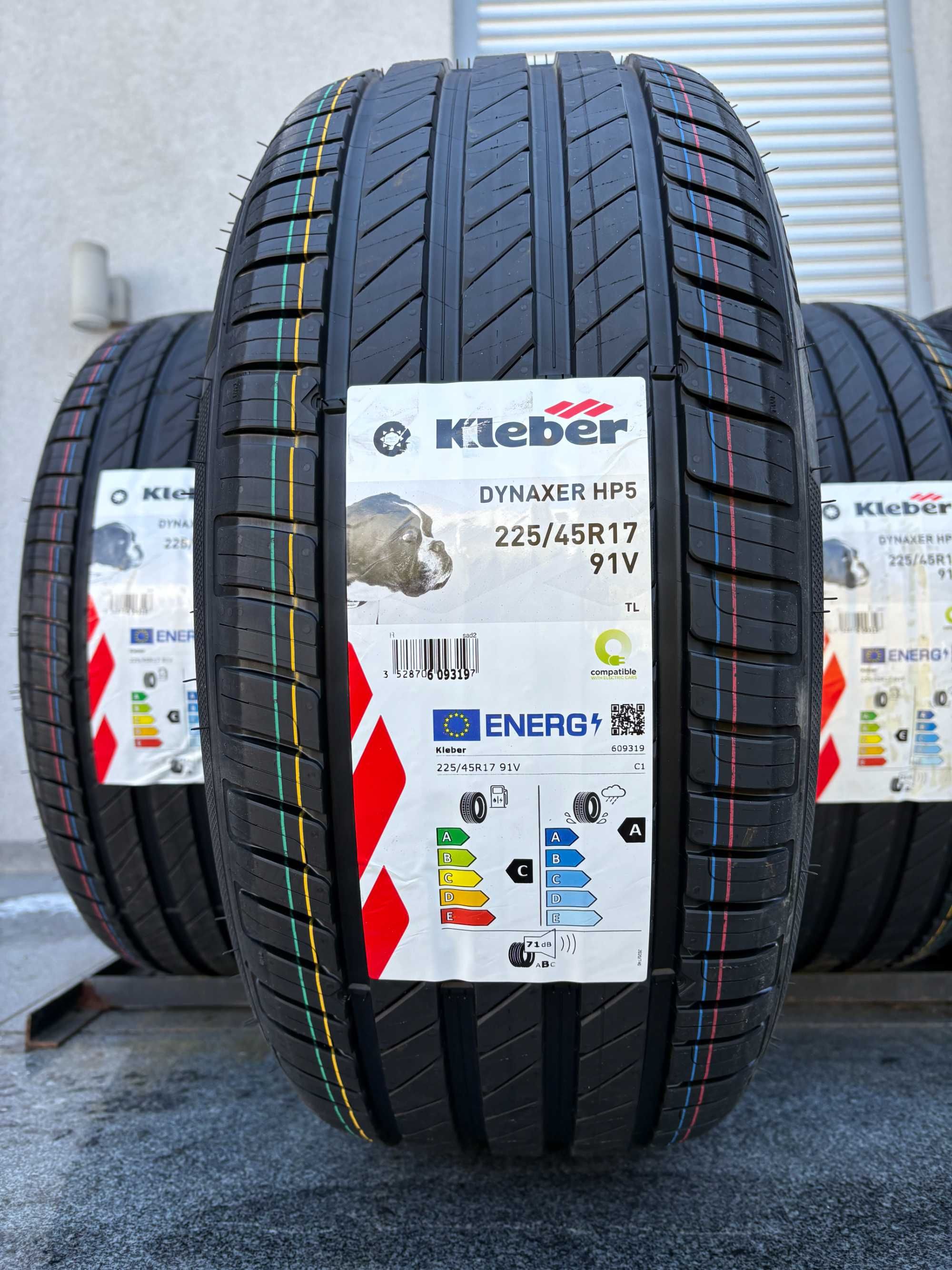 Letnia 225/45R17 Kleber Dynaxer HP5 91V prod. 2025 rok! C,A,71db gwar