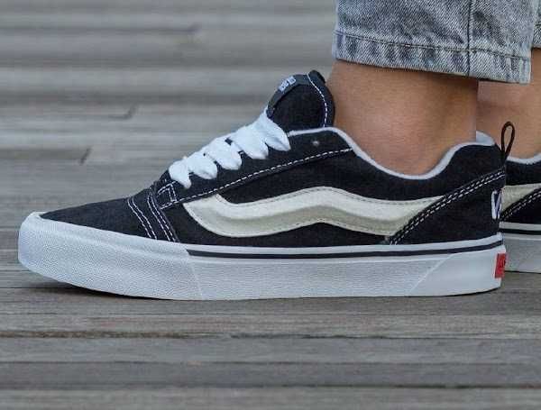 Унисекс замшевые кеды Vans KNU Skool кроссовки ванс кну скул кеди