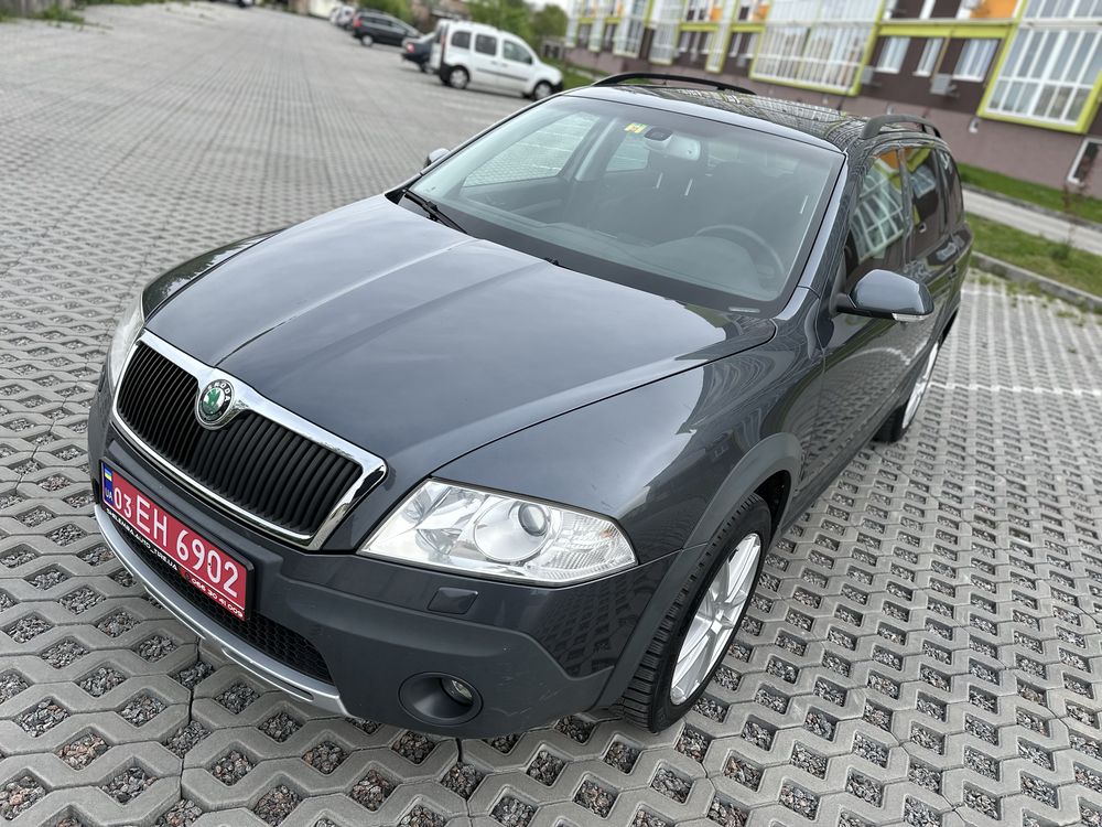 Skoda Octavia A5 Scout в рідній фарбі