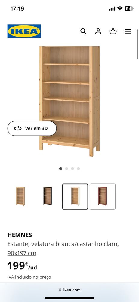 Estante IKEA Hemnes