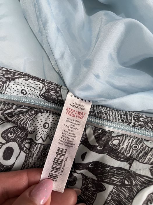 Демісезонний комбінезон для хлопчика, Carter’s фліс 1-1,5р