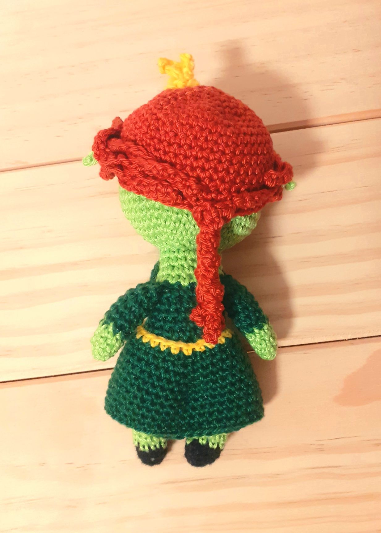 Fiona   em crochet (amigurumi)