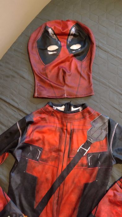 Deadpool Halloween karnawał przebranie strój 110-116