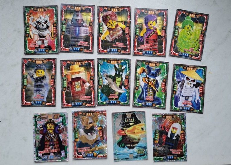 Karty Ninjago kolekcjonerskie