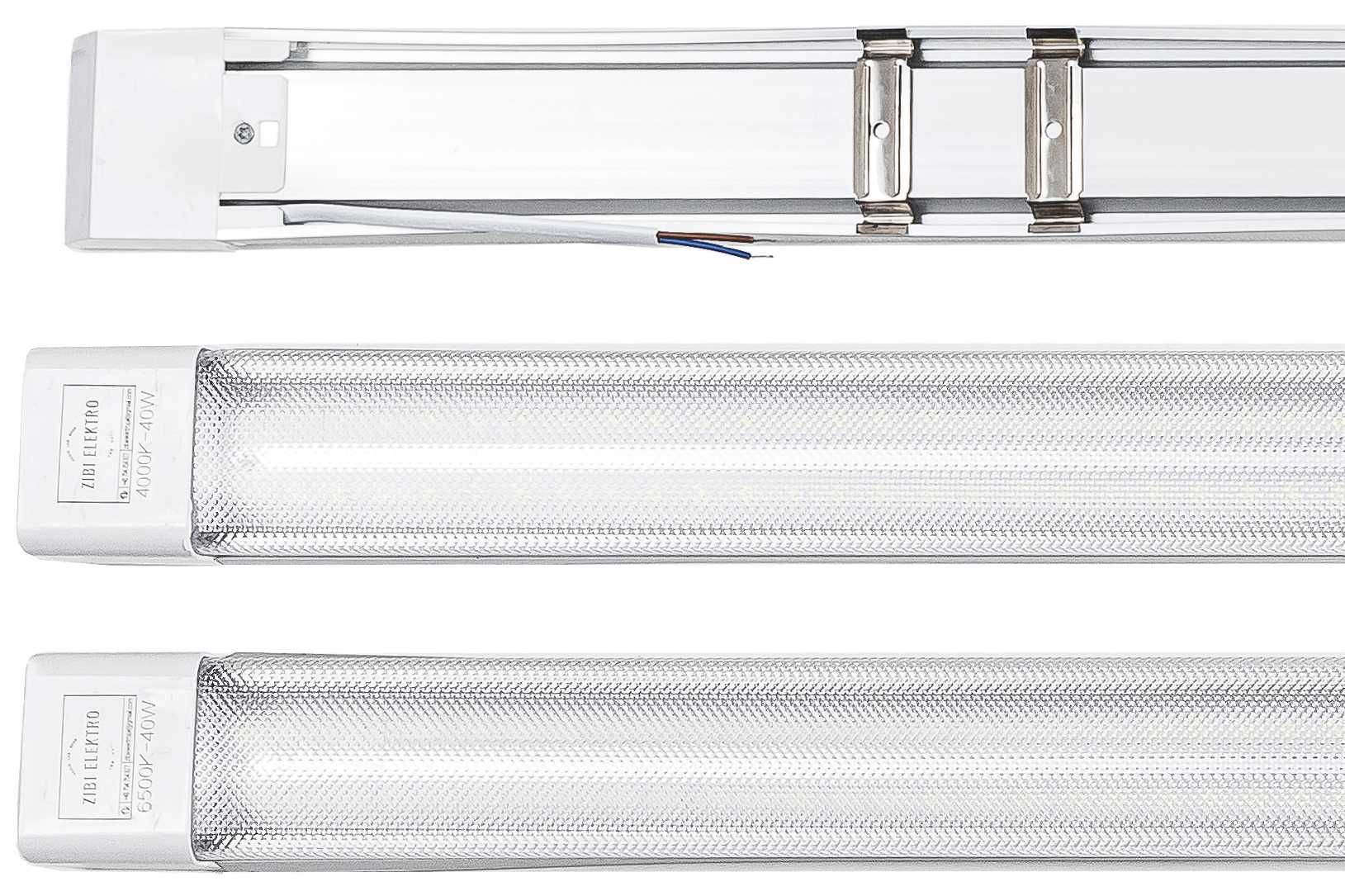 Mocna wytrzymała lampa LED 40 W Panel Aluminiowy  120cm  230V