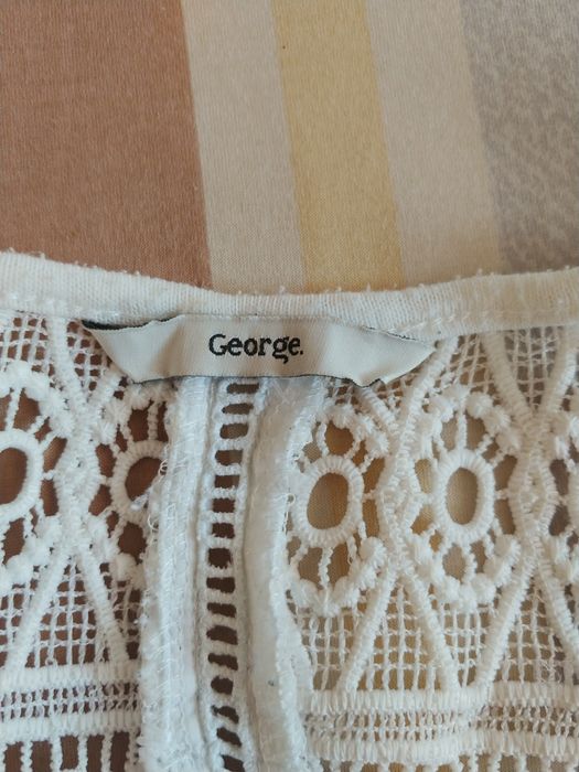 Bluzka z gipiurą roz 50. 5XL
