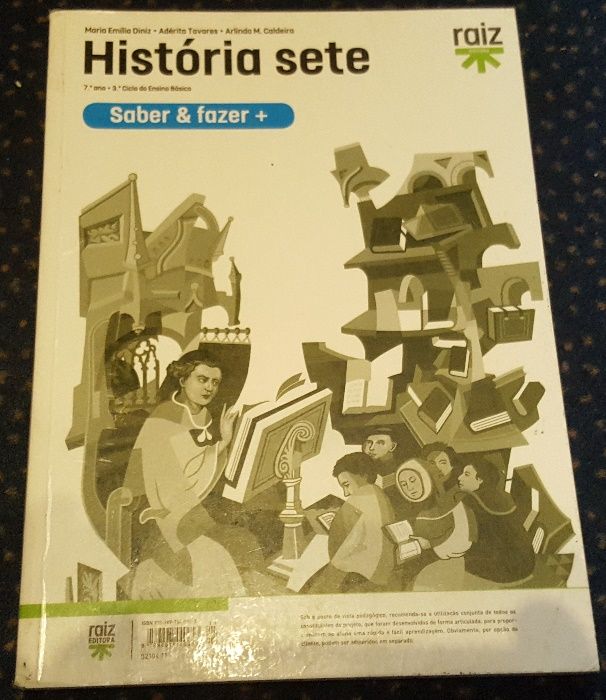 História sete - Livro de História do 7º Ano.