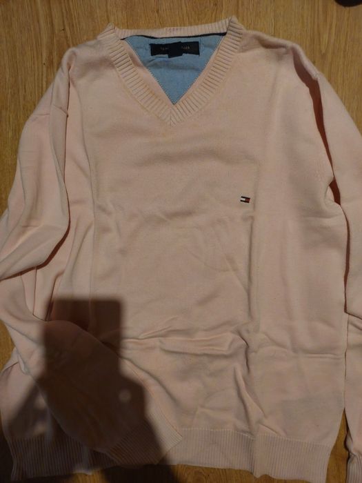 camisola tommy hilfiger rosa