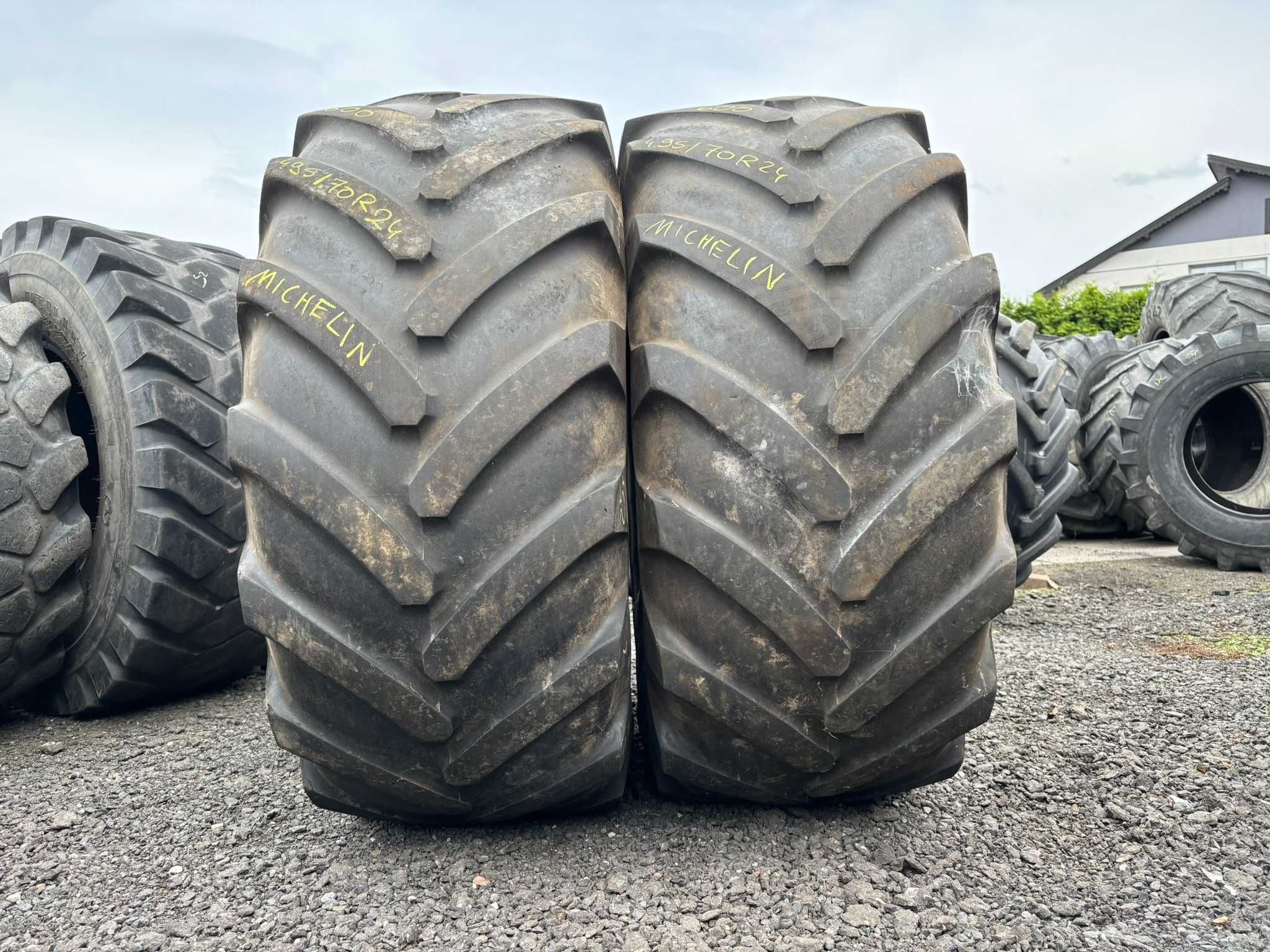 Opona Opony Rolnicze 495/70R24 MICHELIN XM 47 155G SPRAWDZONE CAŁE!