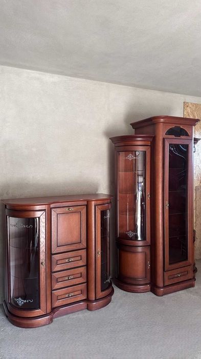 Piękna stylowa witryna serwantka MEBIN stan idealny ! Dowóz