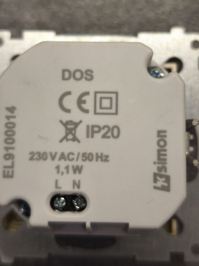 DOS.01/41 Simon Oprawa oświetleniowa LED 230V (1,1W)