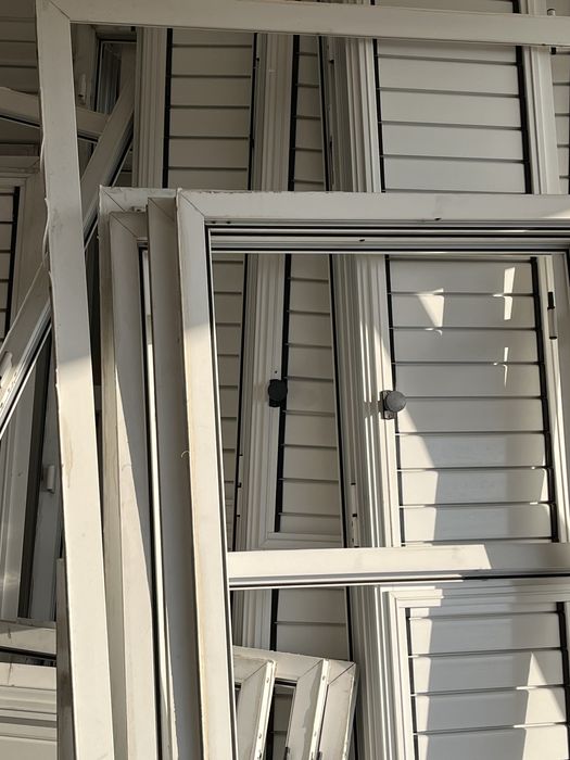 Portadas de aluminio usadas bom estado