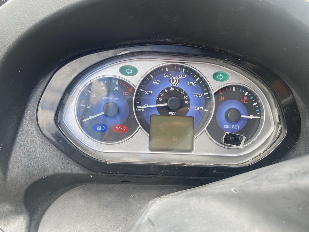 Sym joyride 125 evo com escape Full inox troco por 125 de mudancas