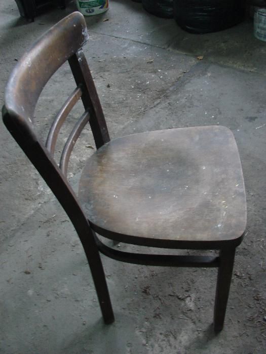 Krzesło drewniane PRL - vintage