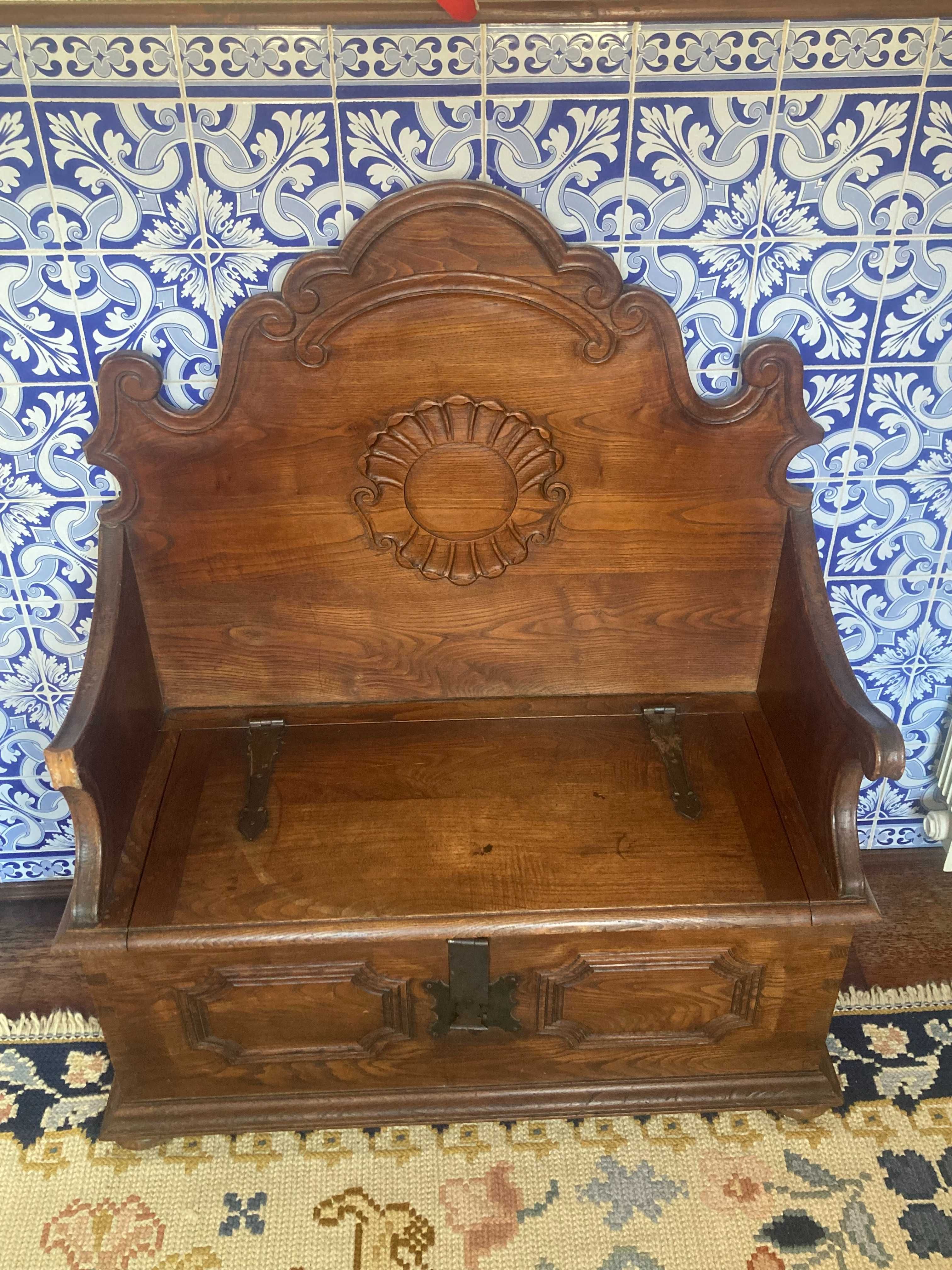 Banco Rústico em Madeira