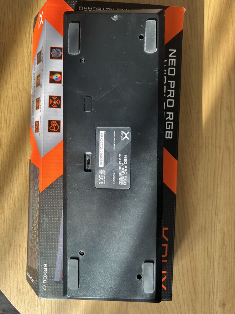 Kalwiatura mechaniczna krux neo pro rgb