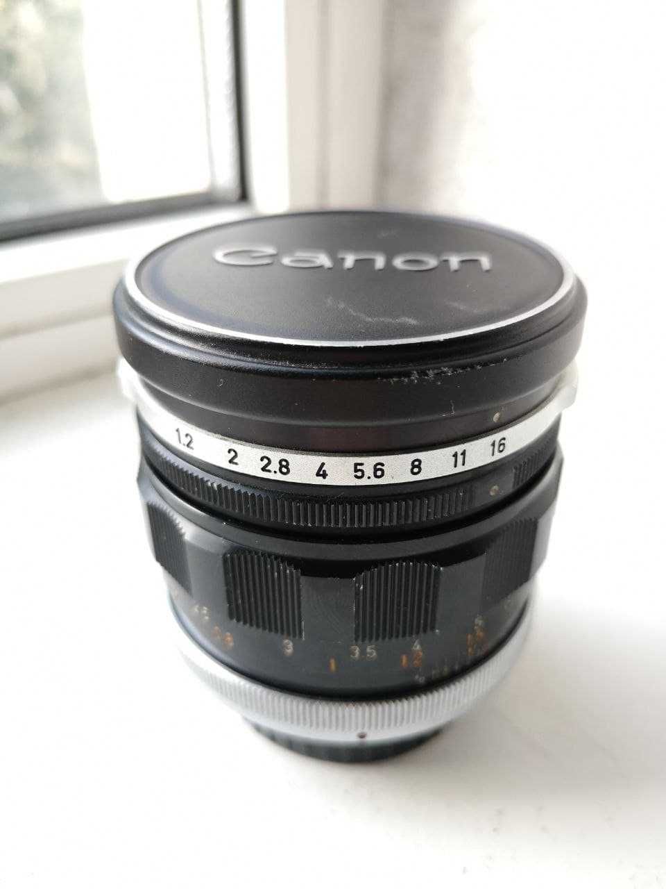 Объектив Canon FL 58mm f/ 1.2