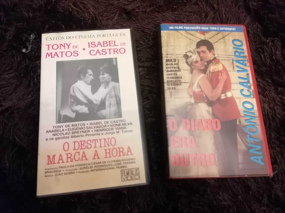 VHS de clássicos do cinema português