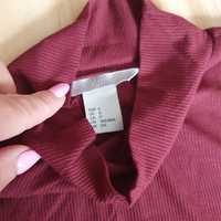 Bluzka półgolf koszulka letnia H&M prążek