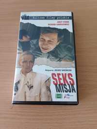 Film na kasecie VHS "SEKSMISJA", kultowy film polski, komedia, video