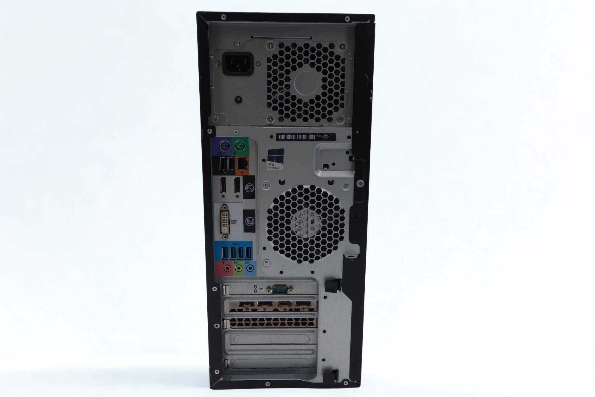 Komputer Używany HP Z240 i5 32GB 512 SSD 1TB HDD Nvidia GTX Gw FV
