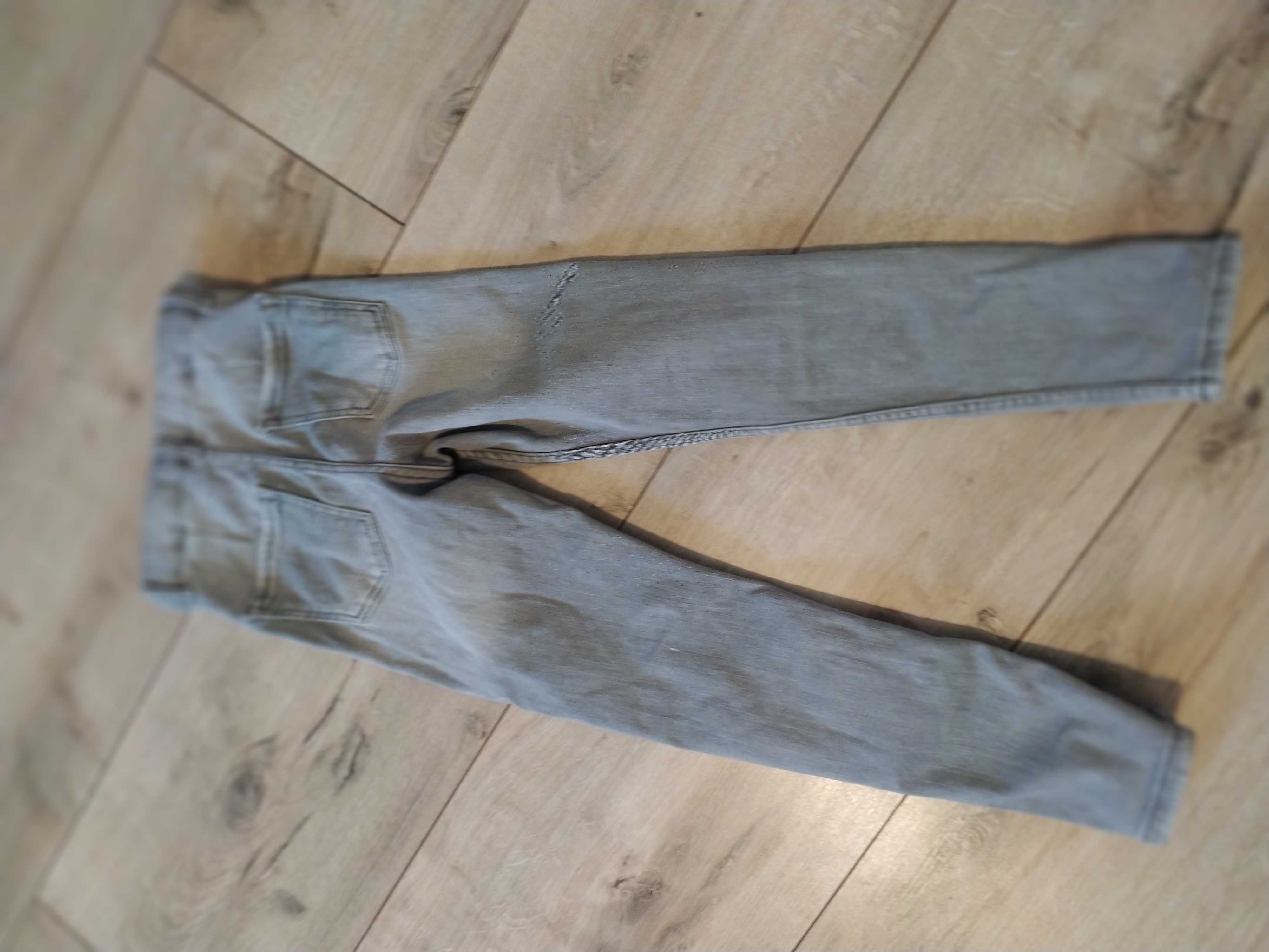 Spodnie szare Zara 134 cm