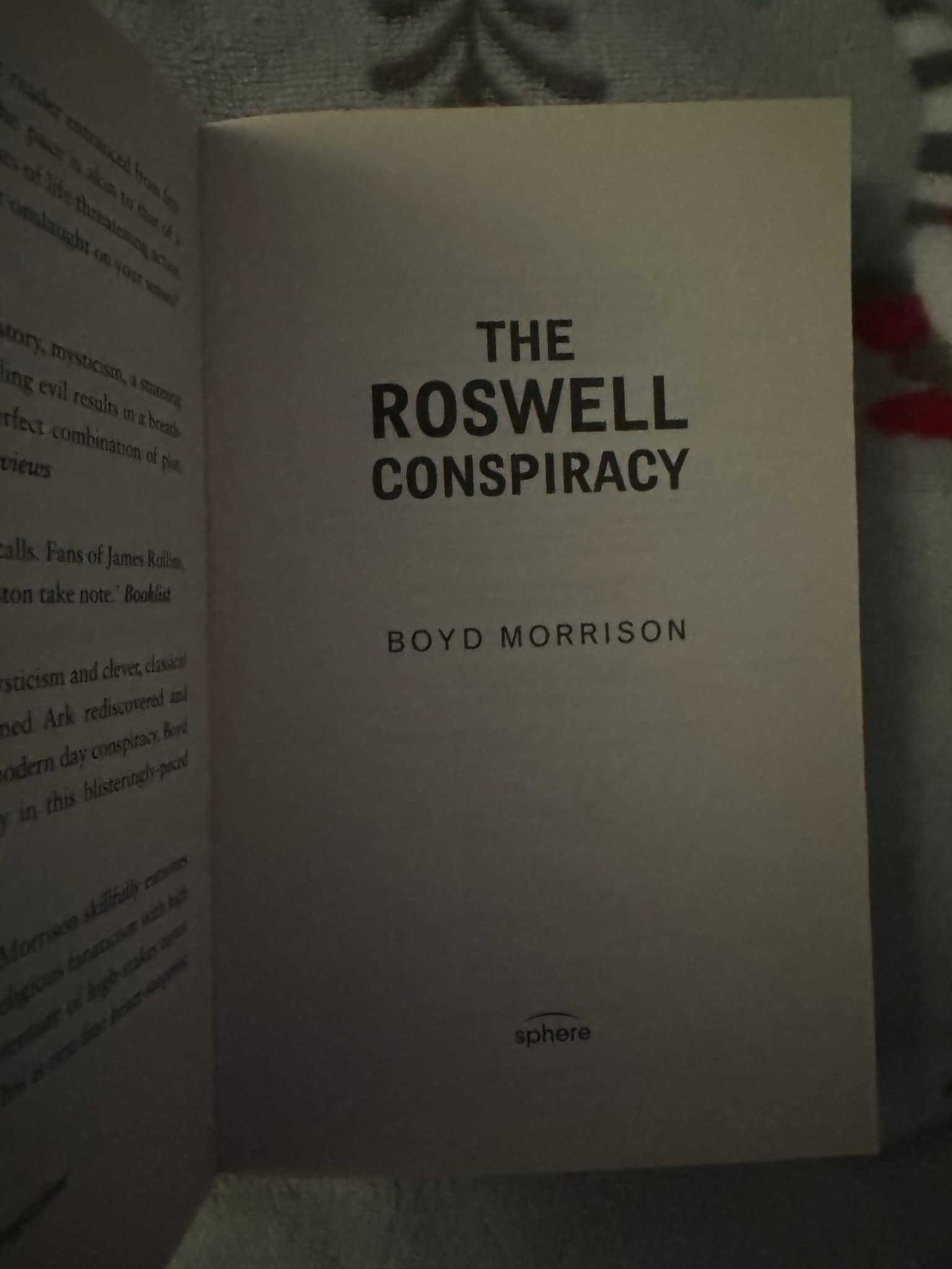 The Roswell Conspiracy BOYD MORRISON
