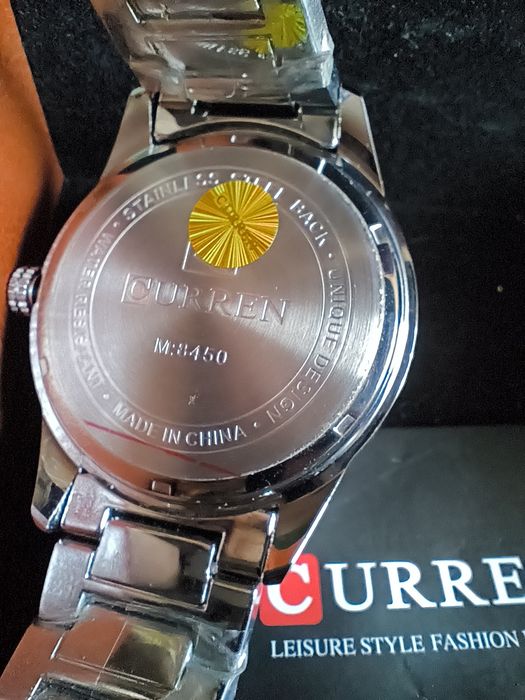 Relógio Curren Royal Blue Novo