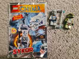 Klocki LEGO CHIMA Figurka CRAWLEY Krokodyl SYKOR Tygrys