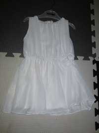 Sukienka niemowlęca biala 74 80 wesele chrzciny